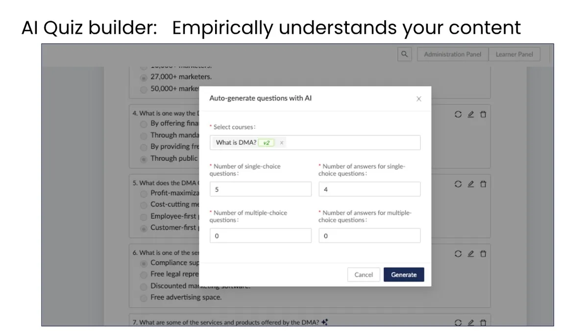 L&D analytics and reporting overview